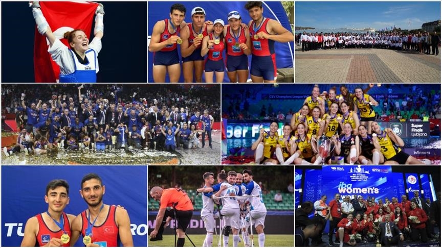 Turkish athletes cap unforgettable week, dominating competitions
