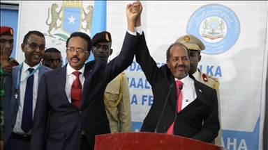 Somalia's new president takes charge of office