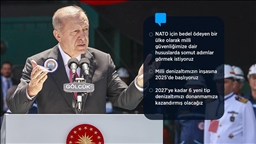 Cumhurbaşkanı Erdoğan: Milli denizaltımızı 5-6 sene içerisinde Deniz Kuvvetlerimize teslim etmeyi planlıyoruz