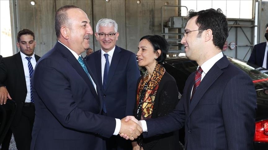 Palestine : Arrivée du ministre turc des Affaires étrangères à Ramallah