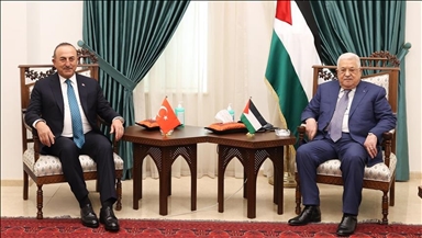 Palestinian president hails Turkiye’s support to Palestinian people