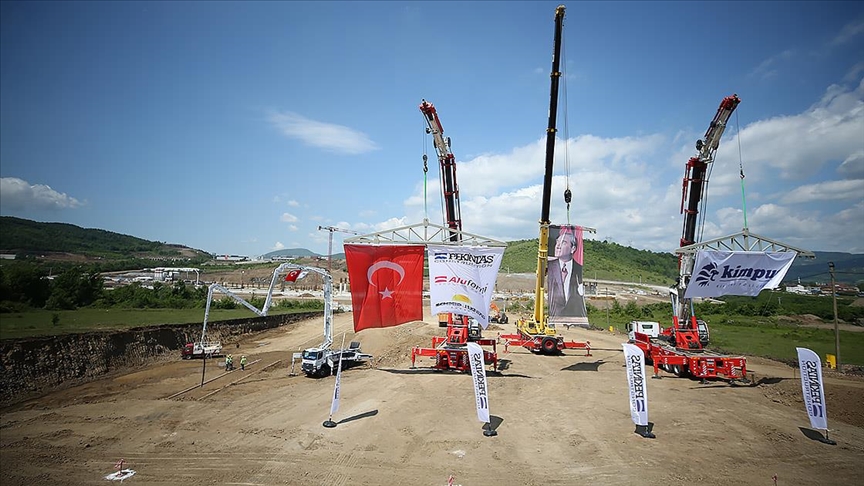 KİMPUR Düzce'de kurulacak "çevre dostu" fabrikanın temelini attı