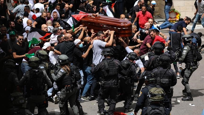 Israeli security agencies differ over handling of slain Palestinian journalist’s funeral