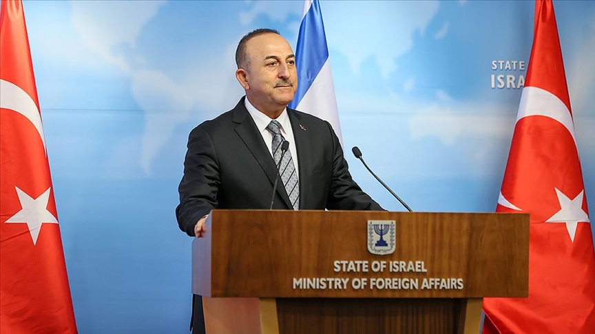 Bakan Çavuşoğlu: İsrail'le birçok alandaki ilişkilerimize yeni enerji kazandırmada hemfikir olduk
