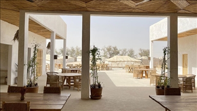 Katar'da çölün ortasında kurulan çiftlik turistler için cazibe merkezine dönüştü