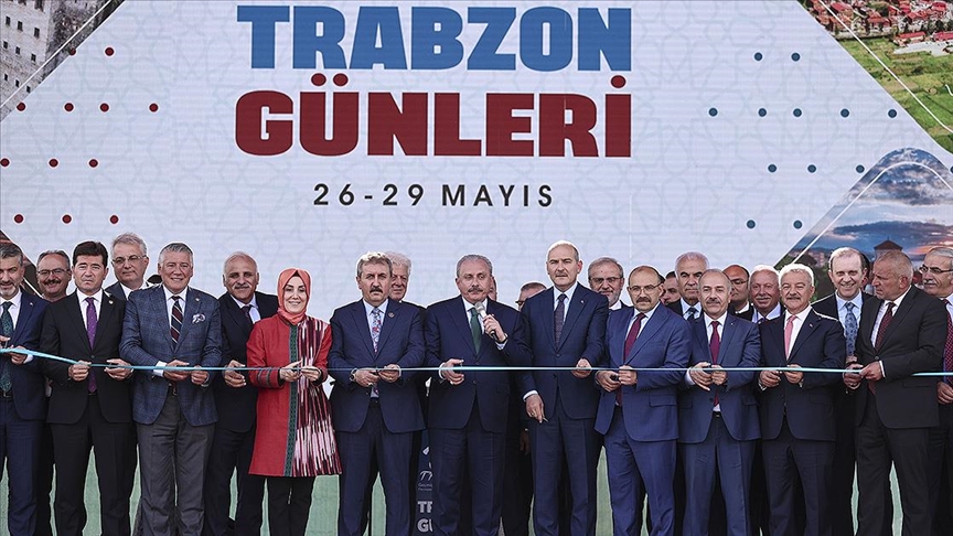 TBMM Başkanı Şentop ve Bakan Soylu, Trabzon Günleri etkinliğine katıldı