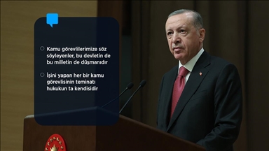 Cumhurbaşkanı Erdoğan: Cumhurbaşkanının ailesini hedef alarak böyle bir süreci işletmek akıl karı değildir