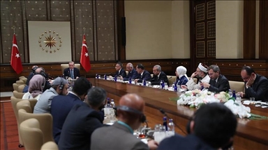 Президент Реджеп Тайип Эрдоган принял лидеров мусульман США и Канады