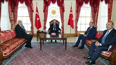أردوغان يستقبل وزيري خارجية بولندا ورومانيا