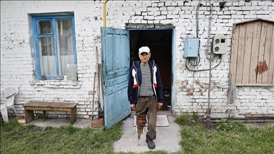 Residents of Ukrainian village Buzova work heal scars left by war with Russia