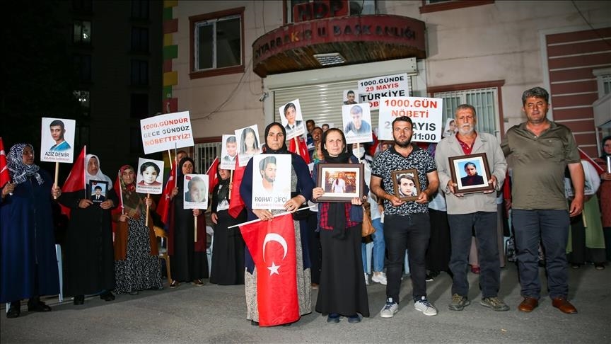 1,000 days in, families’ protest of terrorist PKK in southeastern Turkiye still going strong