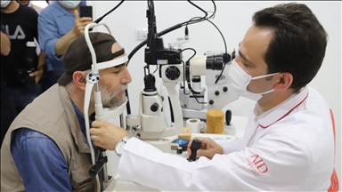 Turkish group gives free eyecare treatment to thousands of displaced Syrians