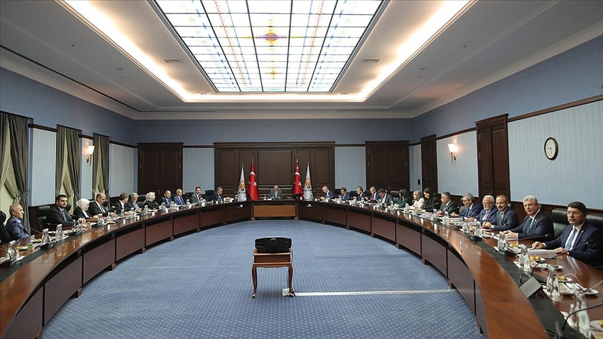 AK Parti MYK toplantısı yapıldı