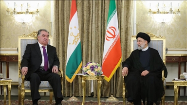 دیدار روسای جمهور ایران و تاجیکستان در تهران 