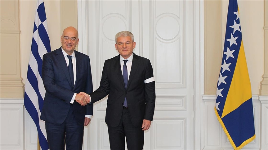 Predsjedništvo BiH: Džaferović se sastao s grčkim ministrom vanjskih poslova Dendiasom