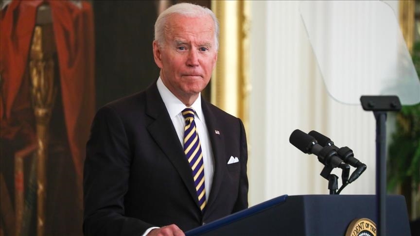 Biden says US unemployment benefits reached historic lows