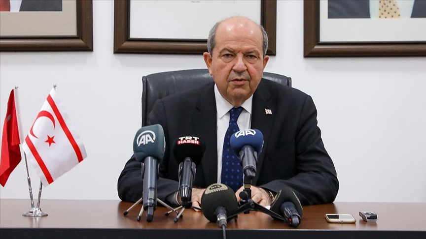 KKTC Cumhurbaşkanı Tatar'dan Rum kesimine "terör örgütleriyle iş birliği yapmayın" çağrısı