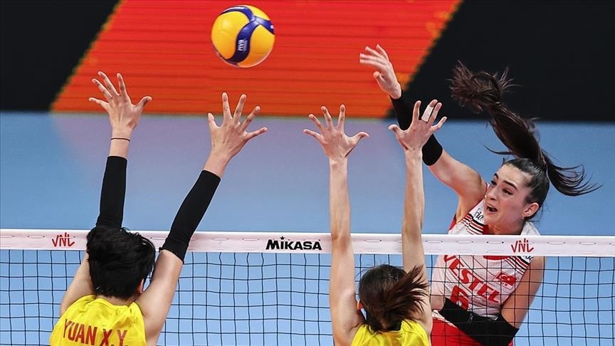 China beat Türkiye 3-1 at 2022 FIVB Volleyball Women's Nations League