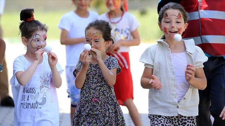 Ukrainian children in Türkiye trying to heal scars left by war