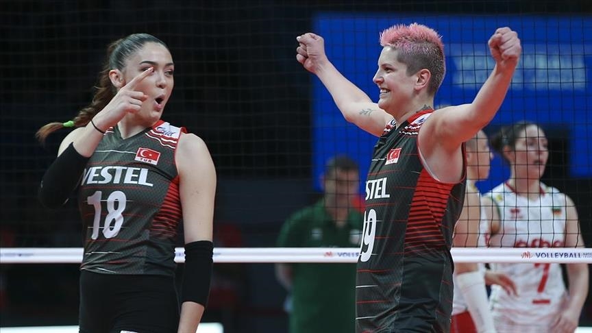 Türkiye beat Bulgaria in Volleyball Women's Nations League