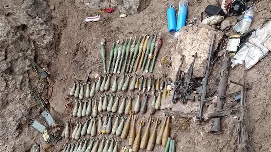 На севере Ирака изъято большое число вооружения