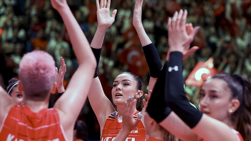 A Milli Kadın Voleybol Takımı, Milletler Ligi'nde Belçika'yla karşılaşacak