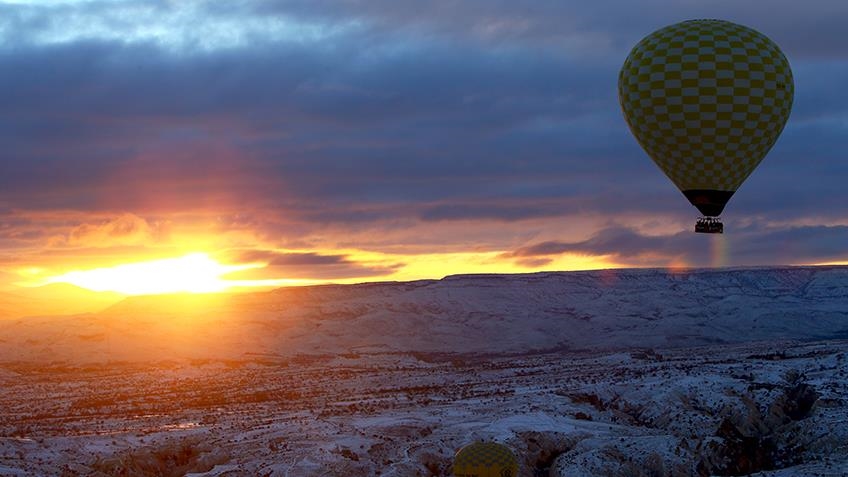 La mundialmente famosa región de Capadocia, en Türkiye, recibió más de un millón de turistas en cinco meses