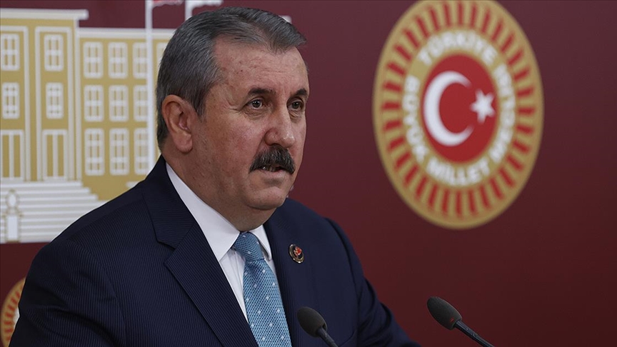 BBP Genel Başkanı Destici: ABD'nin Türkiye'nin aleyhine yürüttüğü faaliyetlerin farkındayız