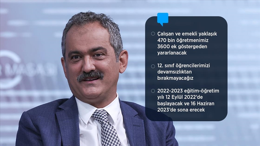 Bakan Özer: Öğretmen ataması 2022-2023 eğitim öğretim yılına yetişecek, takvimi Cumhurbaşkanımız açıklayacak