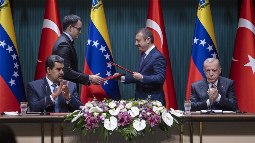 امضای 3 توافقنامه همکاری بین ترکیه و ونزوئلا