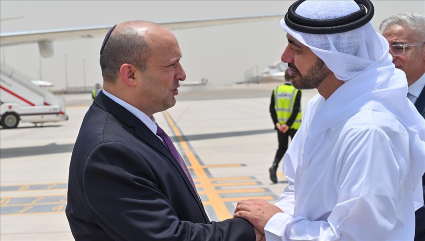 Israeli premier arrives in Abu Dhabi to meet UAE president