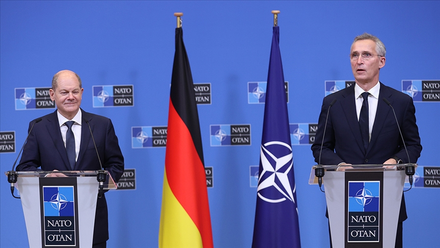 NATO Genel Sekreteri Stoltenberg, Almanya Başbakanı Scholz ile görüştü