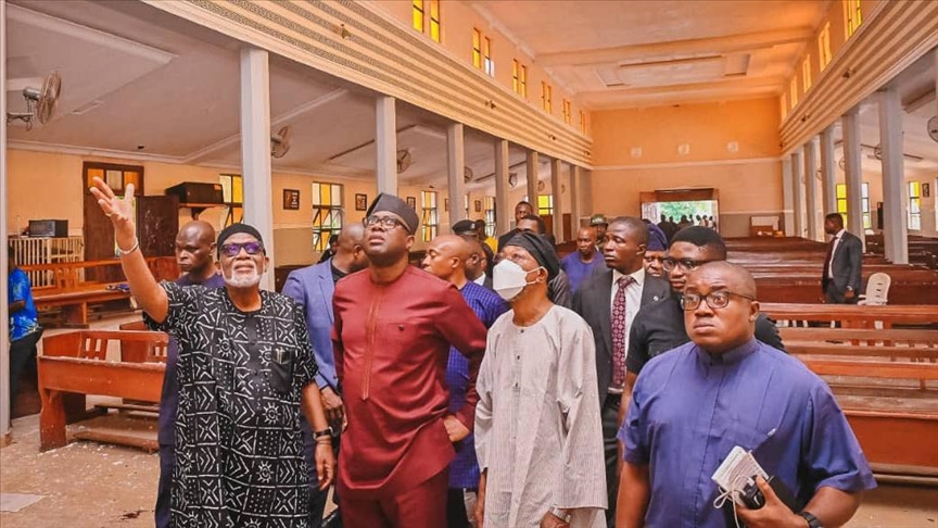 Nigeria links church attack in Ondo state to ISWAP terror group Nigeria links church attack in Ondo state to ISWAP terror group