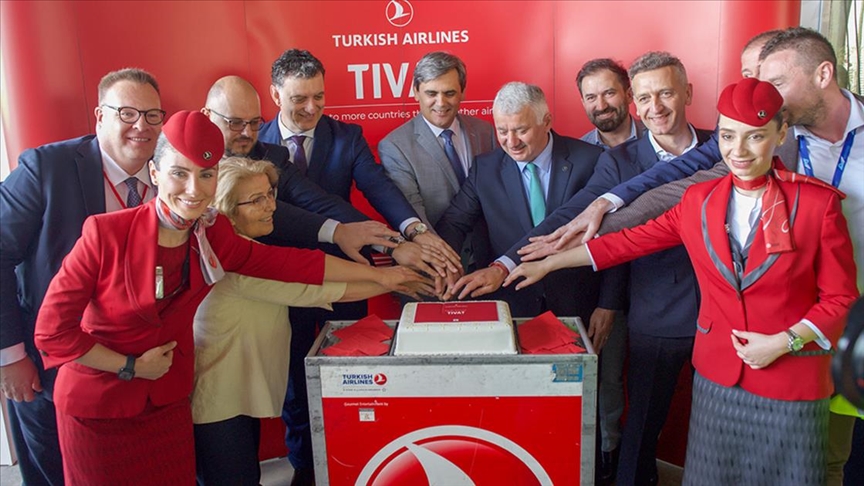 THY'nin İstanbul-Tivat seferleri başladı