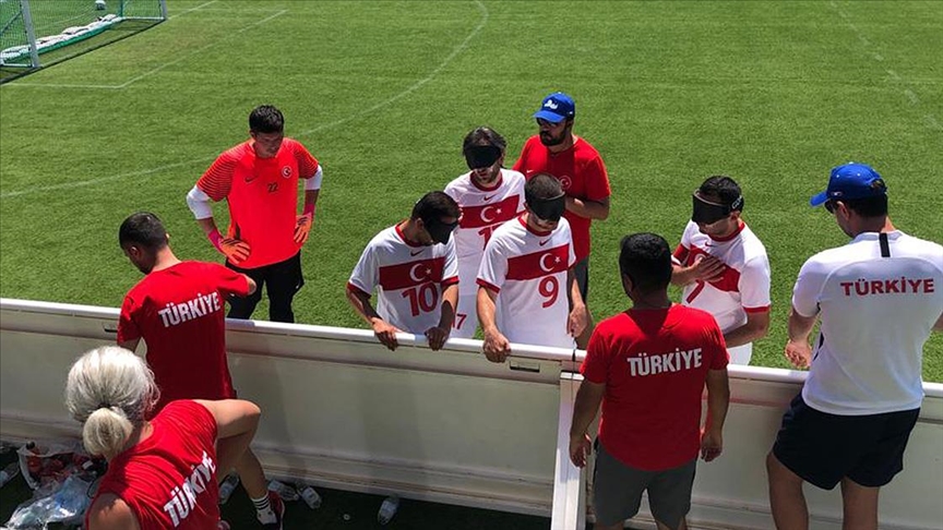 Sesi Görenler Milli Takımı Avrupa Futbol Şampiyonası'nda finale yükseldi