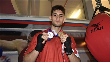 Boksta genç yetenek Ahmet Zeki Elturan'ın hedefi olimpiyat madalyası