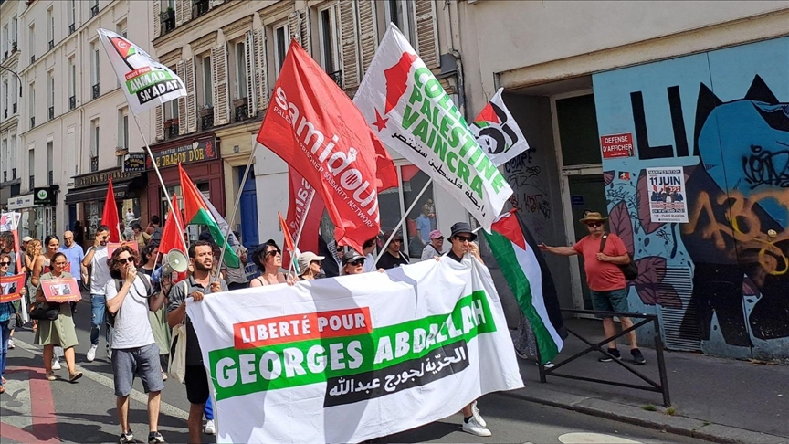 France : des centaines de personnes ont manifesté à Paris pour la libération de Georges Abdallah