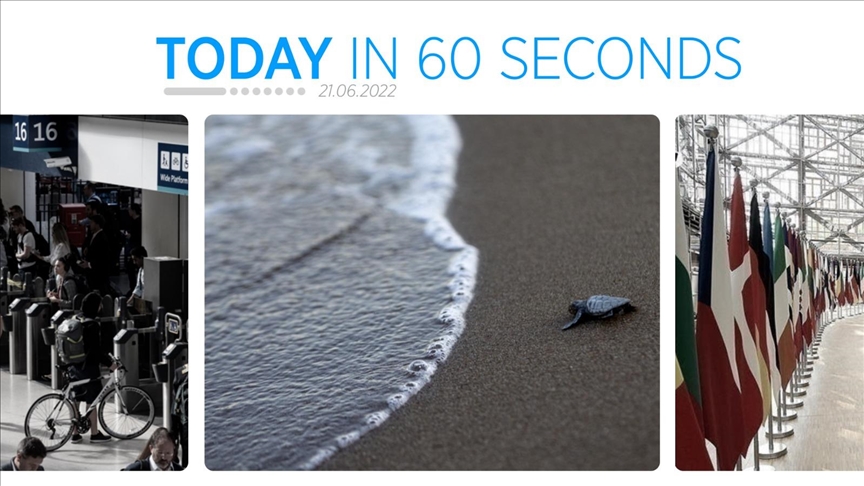 Today in 60 seconds – June 21, 2022 Today in 60 seconds – June 21, 2022