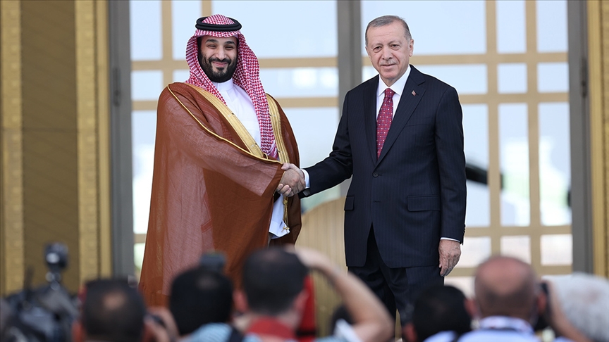 Suudi Arabistan Veliaht Prensi Bin Selman'dan Cumhurbaşkanı Erdoğan'a teşekkür