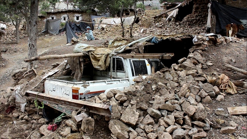Anadolu Agency footage show earthquake-hit regions in Afghanistan Anadolu Agency footage show earthquake-hit regions in Afghanistan