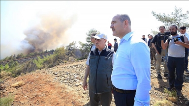 İçişleri Bakanı Soylu: (Marmaris'te orman yangını) Herkes bir tek ağacın kurtarılması için çaba sarf ediyor