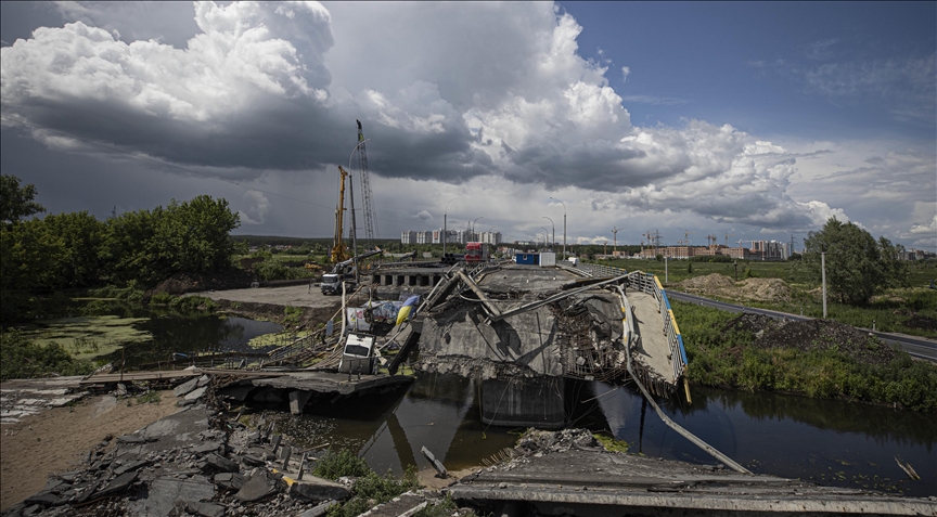 Turkish company to replace demolished bridge in Irpin, Ukraine