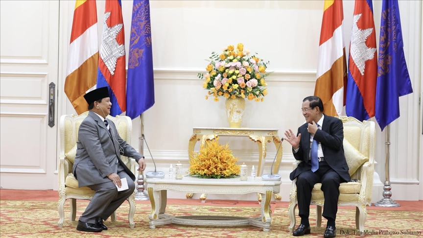 Menhan Indonesia dan PM Kamboja bertemu bahas kerja sama di ASEAN