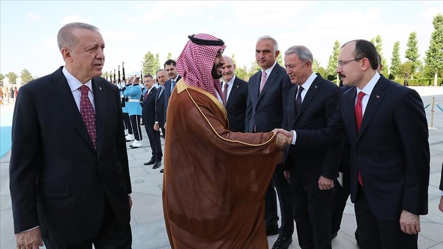 تركيا والسعودية تقرران وضع خارطة طريق لتنمية التجارة
