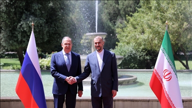 دیدار وزرای امور خارجه ایران و روسیه در تهران