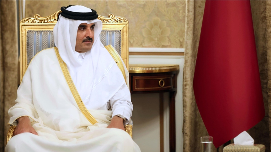 Qatar's emir embarks on 1st visit to Egypt since 2015