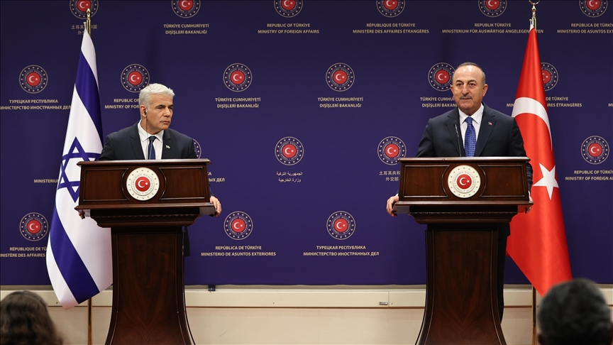تاکید وزیر خارجه اسرائیل برای عادی‌سازی روابط با ترکیه