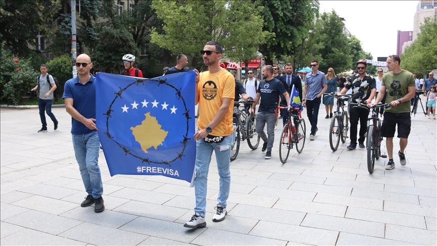Kosovë, marsh protestues kundër mosliberalizimit të vizave