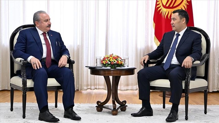 Председатель турецкого парламента встретился с президентом Кыргызстана