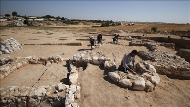 İsrail'in güneyinde bulunan yaklaşık 1200 yıllık cami kalıntısı bölge turizmini canlandıracak